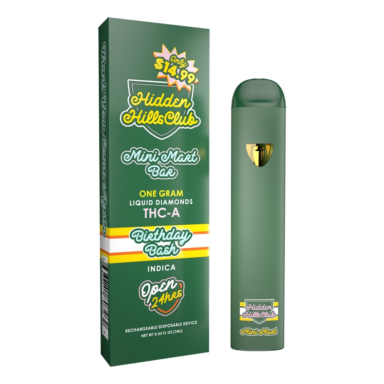 1G Liquid Diamonds Mini Mart Bar (birthday bash)