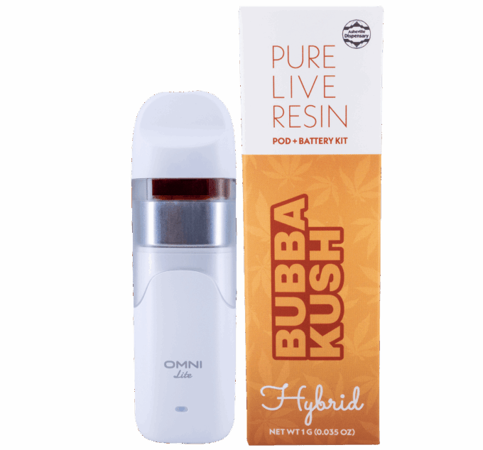 Bubba Kush THCA Live Resin Vape