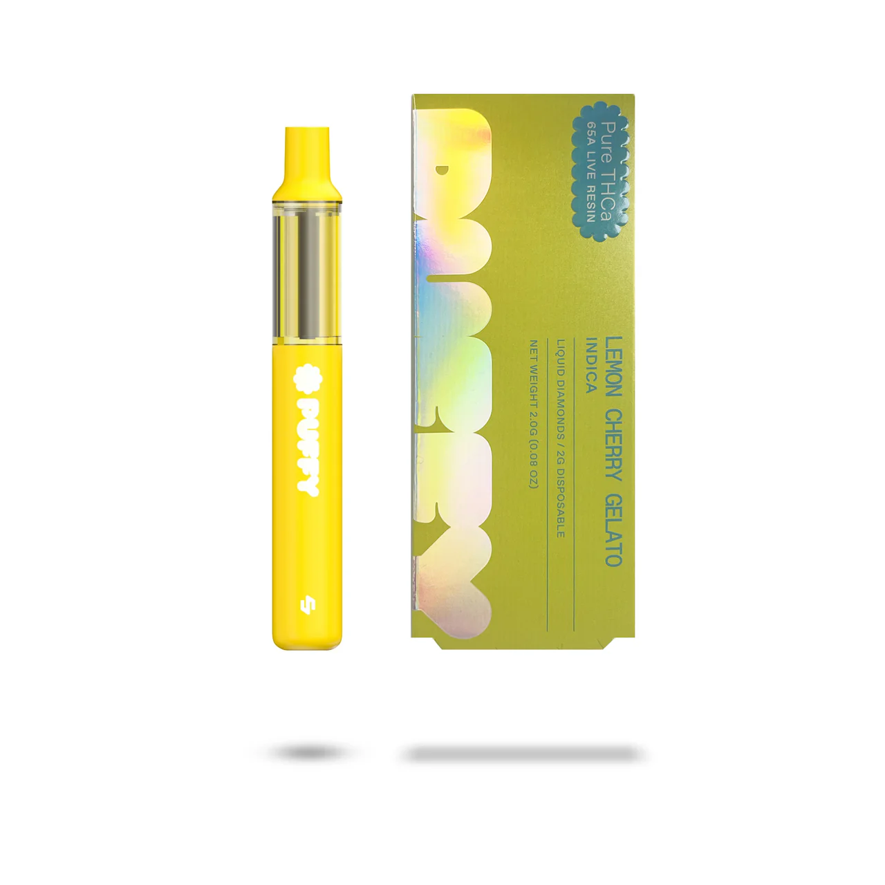 Lemon Cherry Gelato Pure THCa Live Resin Disposable (Puffy)