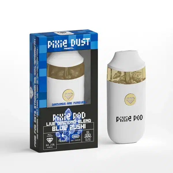 Pixie Pod Live Diamonds Vape(blue zushi)