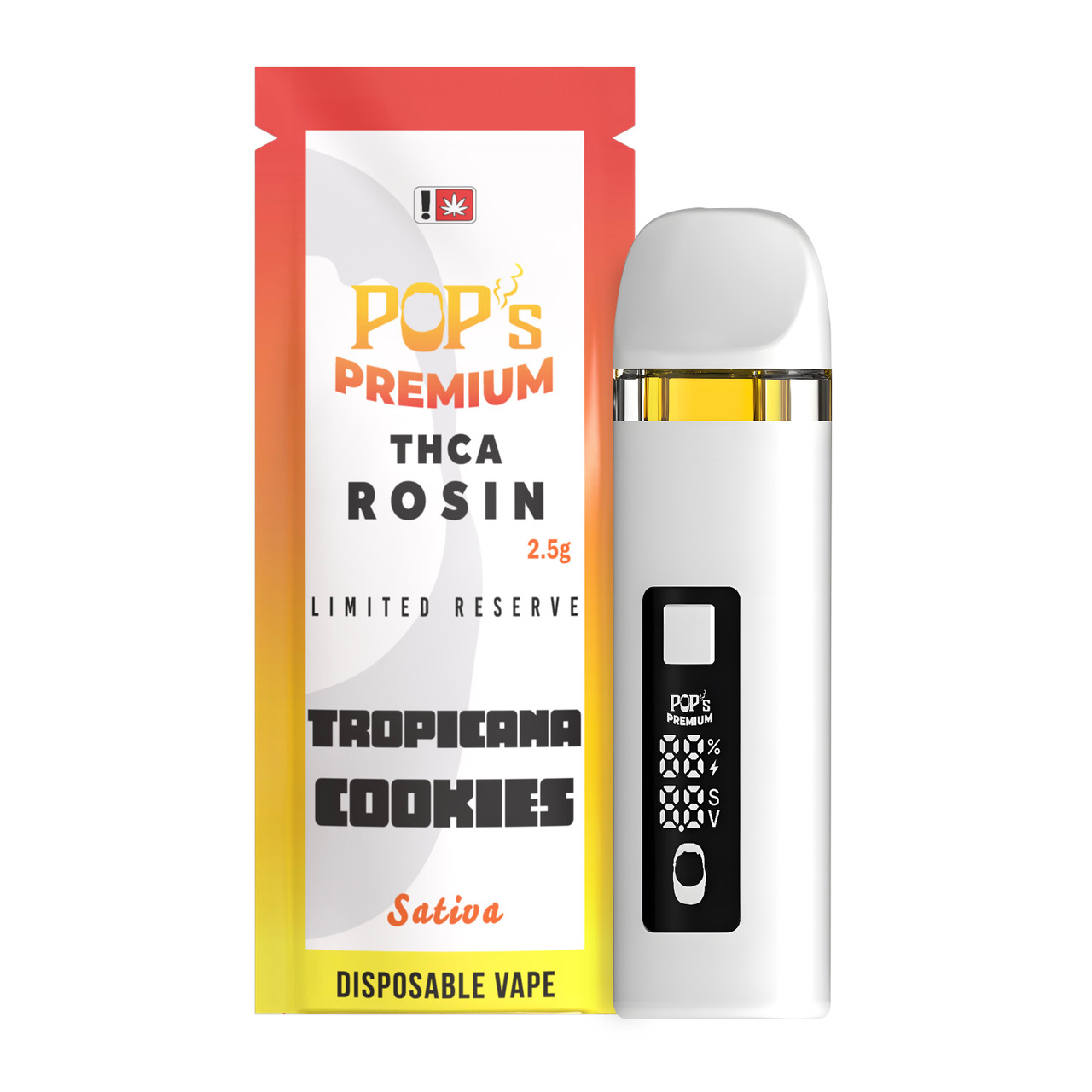 Tropicana Cookies (sativa) THCa Rosin