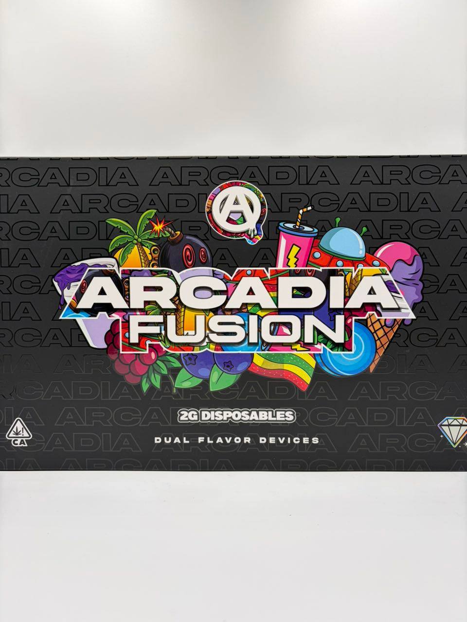 Arcadia Fusion Candy Fumez x Rainbow Bomb Disposable - Imagen 4