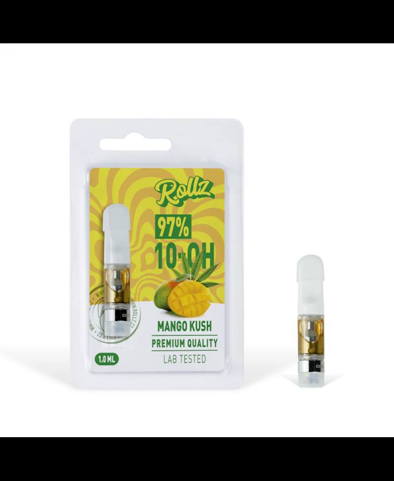 Rollz 97% 10-OH-HHC Mango Kush Vape Cartridge (1ml)