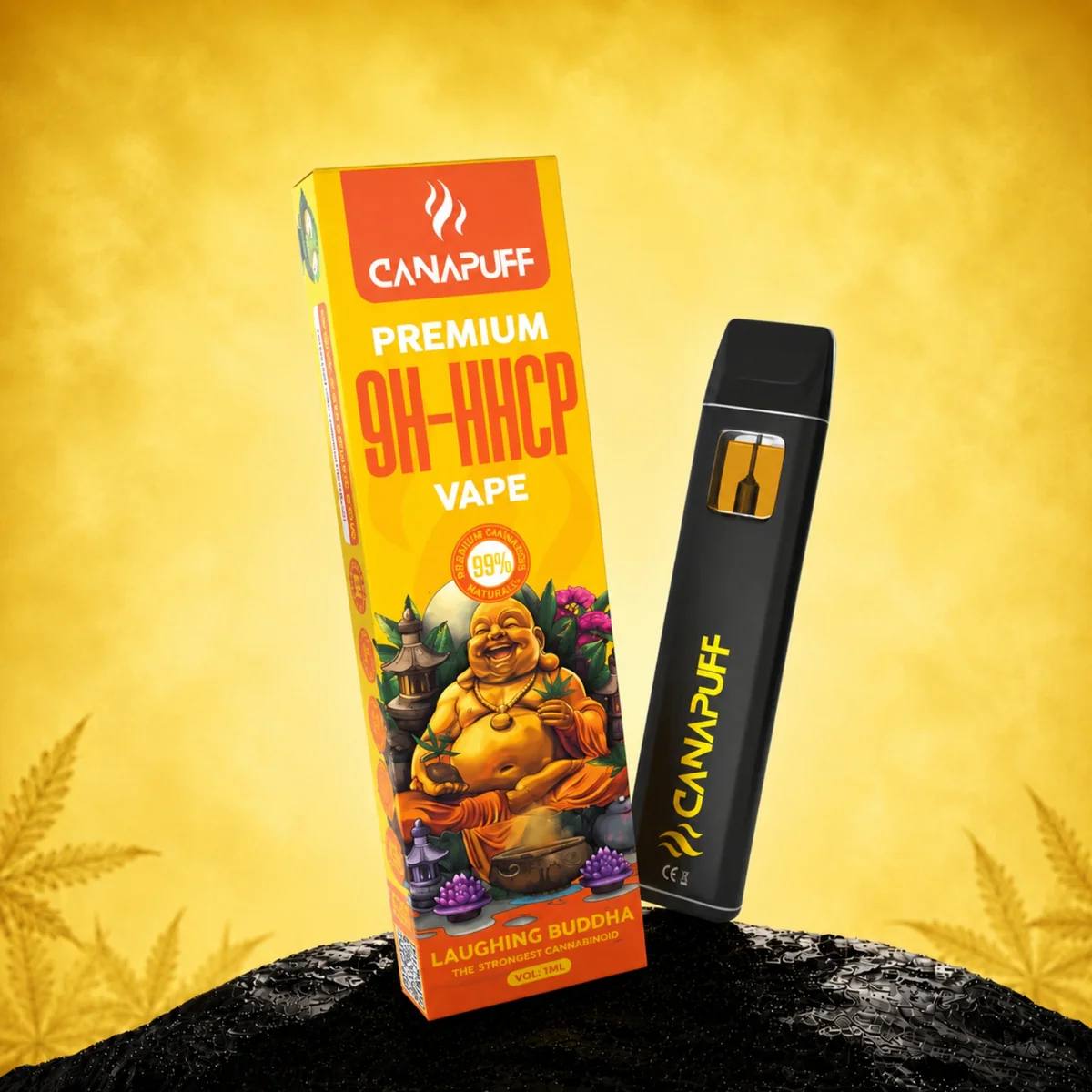 Canapuff 9H-HHCP Vape Laughing Buddha 99%
