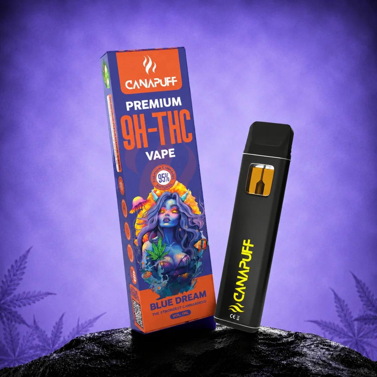 Canapuff 9H-THC Vape Blue Dream 95%