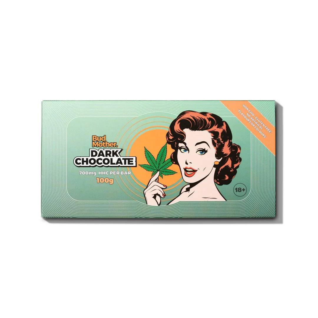 BudMother HHC Dark Chocolate Bar