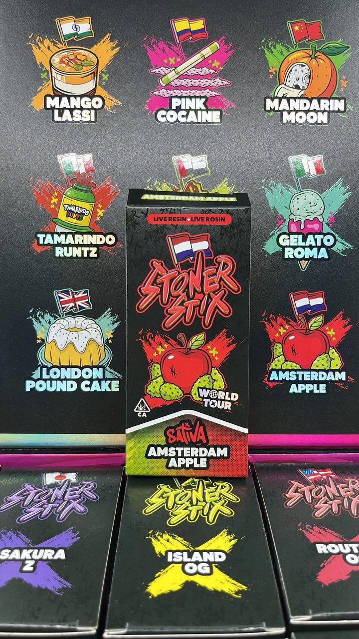 Stoner Stix Amsterdam Apple 2G Disposable - Imagen 3