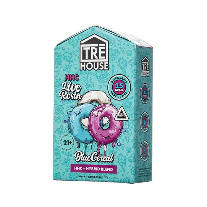 Tre House HHC Live Rosin Disposable Blue Cereal - Imagen 3